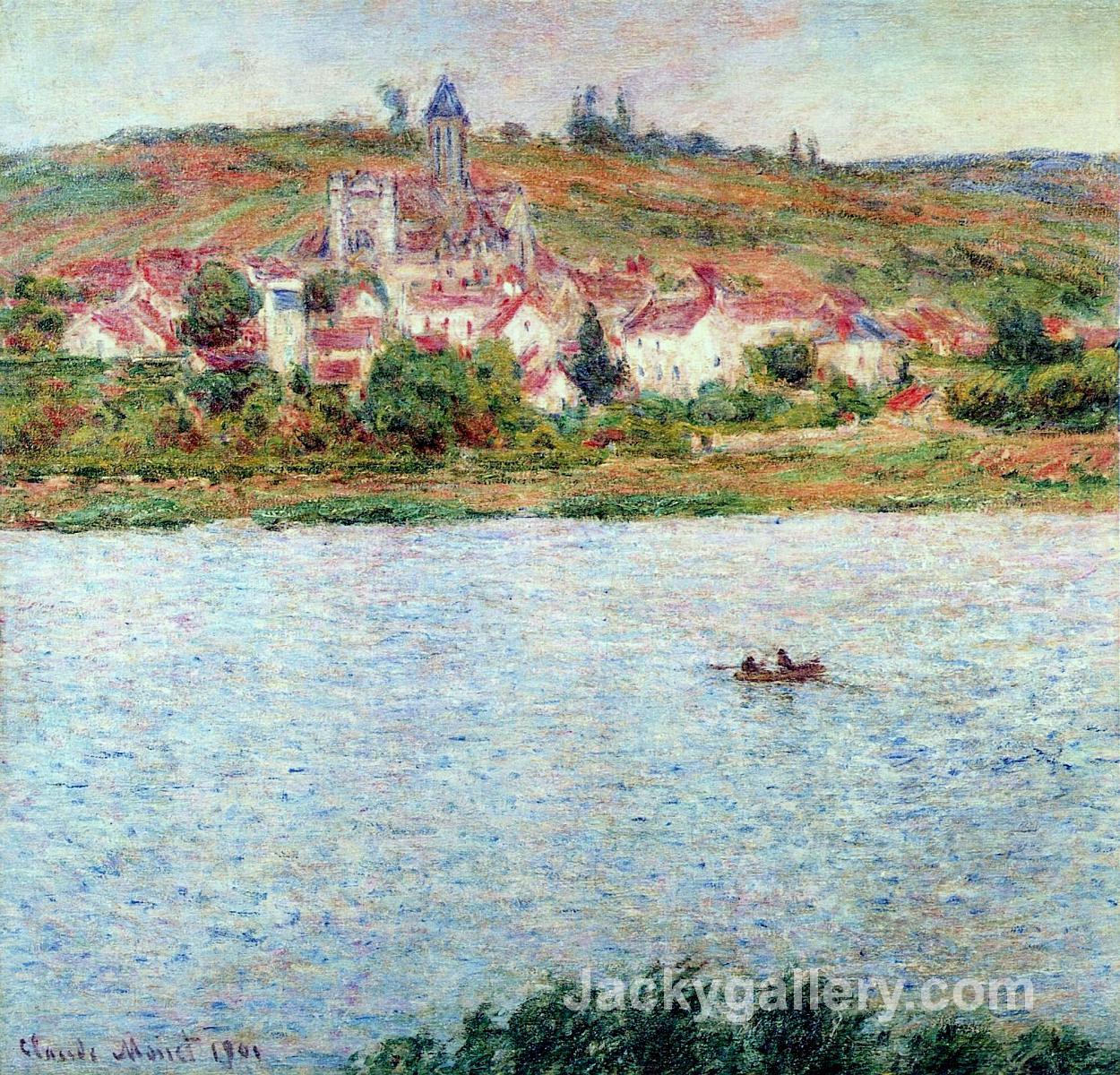 Vetheuil, Morning Effect by Claude Monet paintings reproduction
